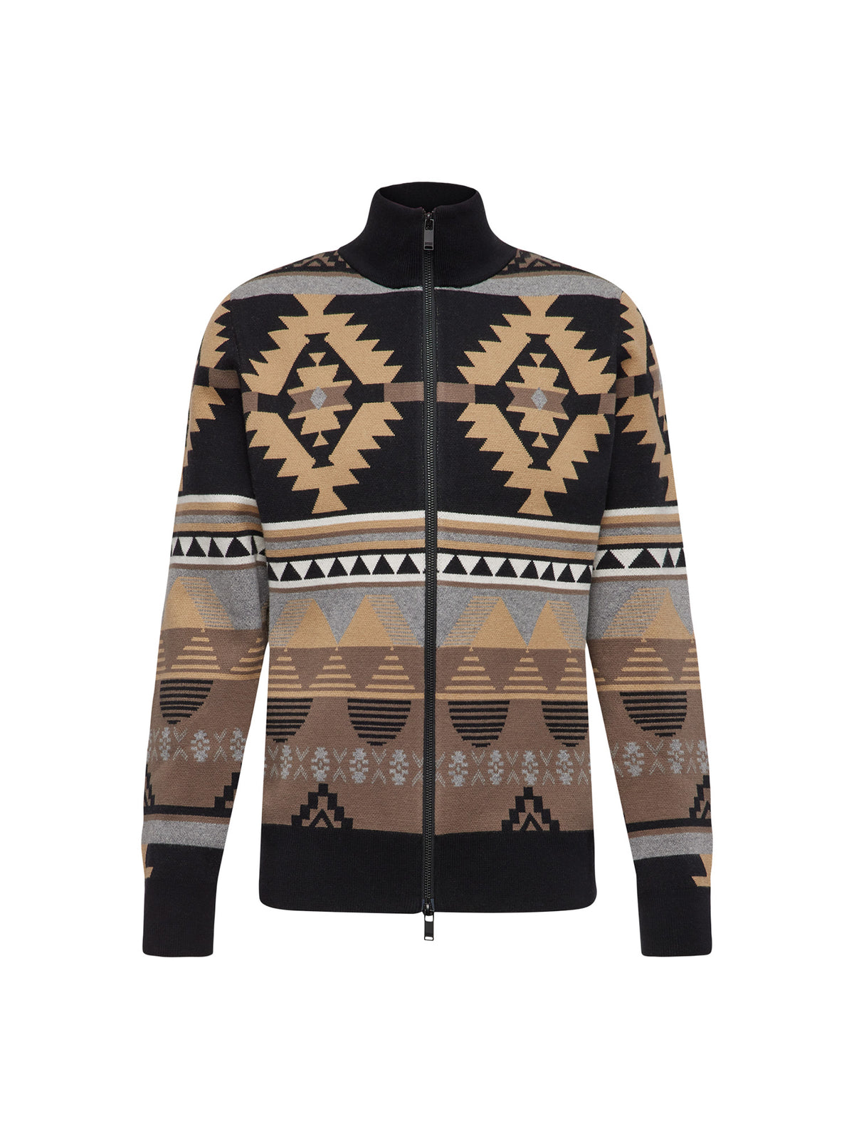 Drykorn Antonio Strickjacke schwarz/braun Bild 1