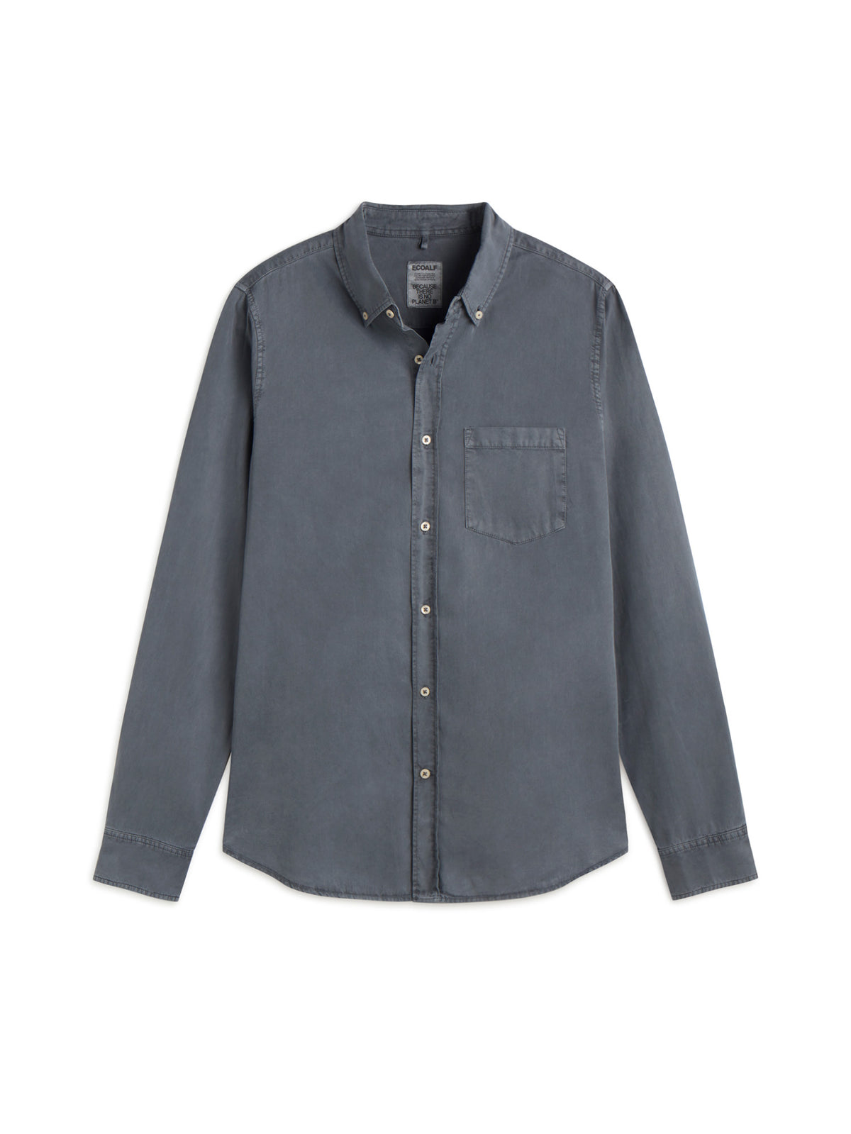 Ecoalf Carlos Hemd Herren blau/grau Bild 1
