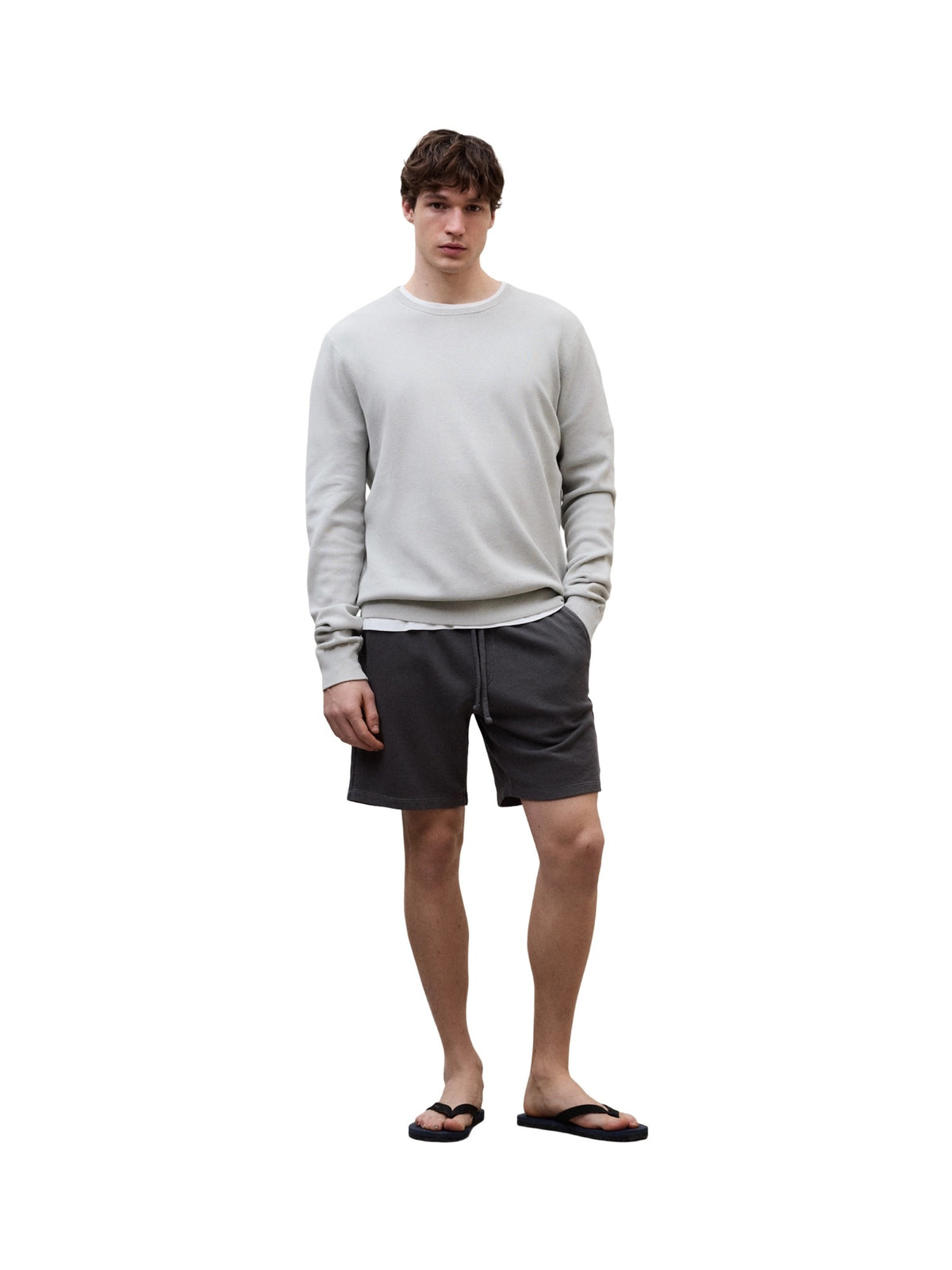 Ecoalf Manzano Knit Sweater Herren hellblau Bild 4