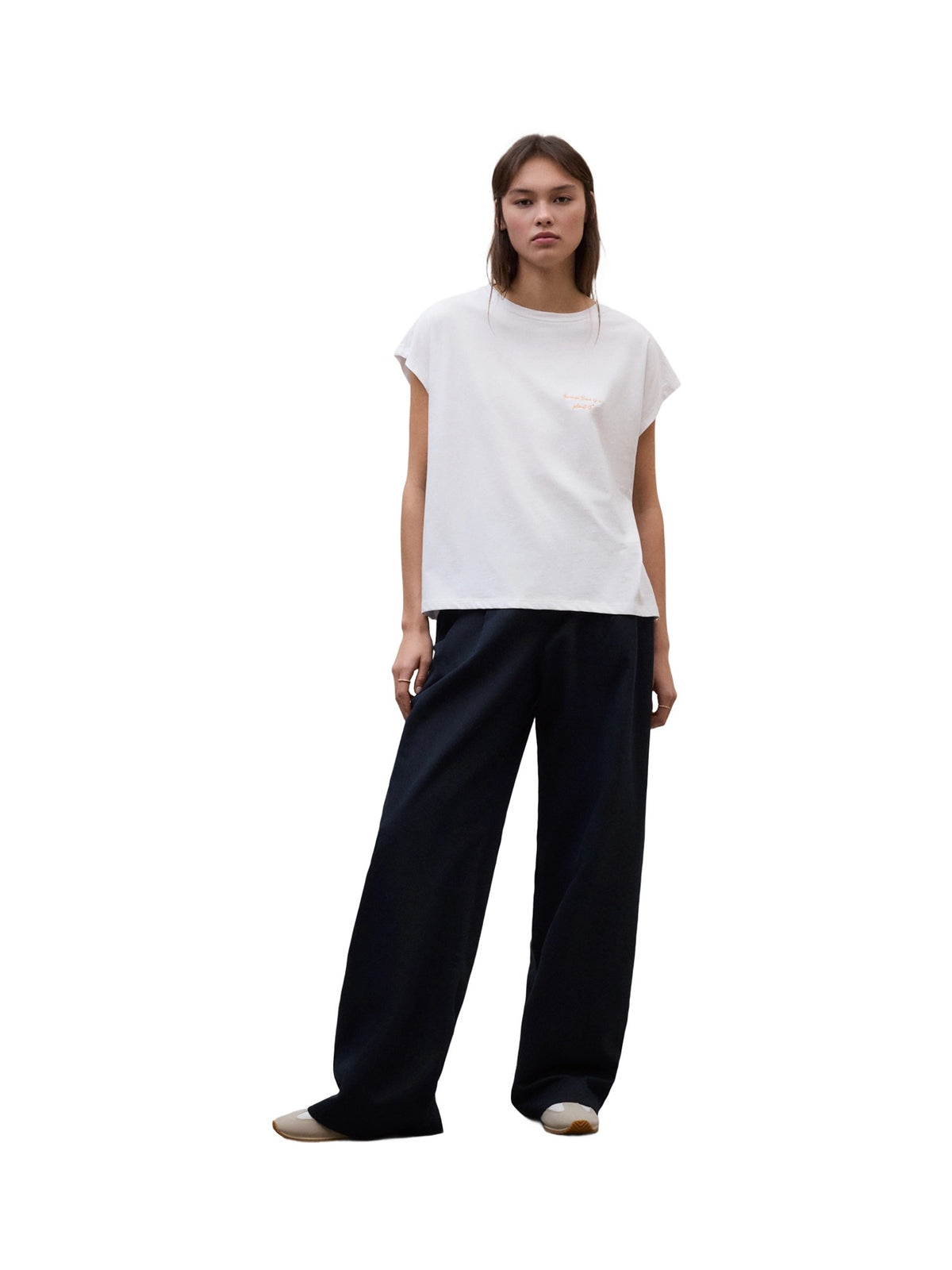 Ecoalf Namur T-Shirt Damen weiss Bild 2