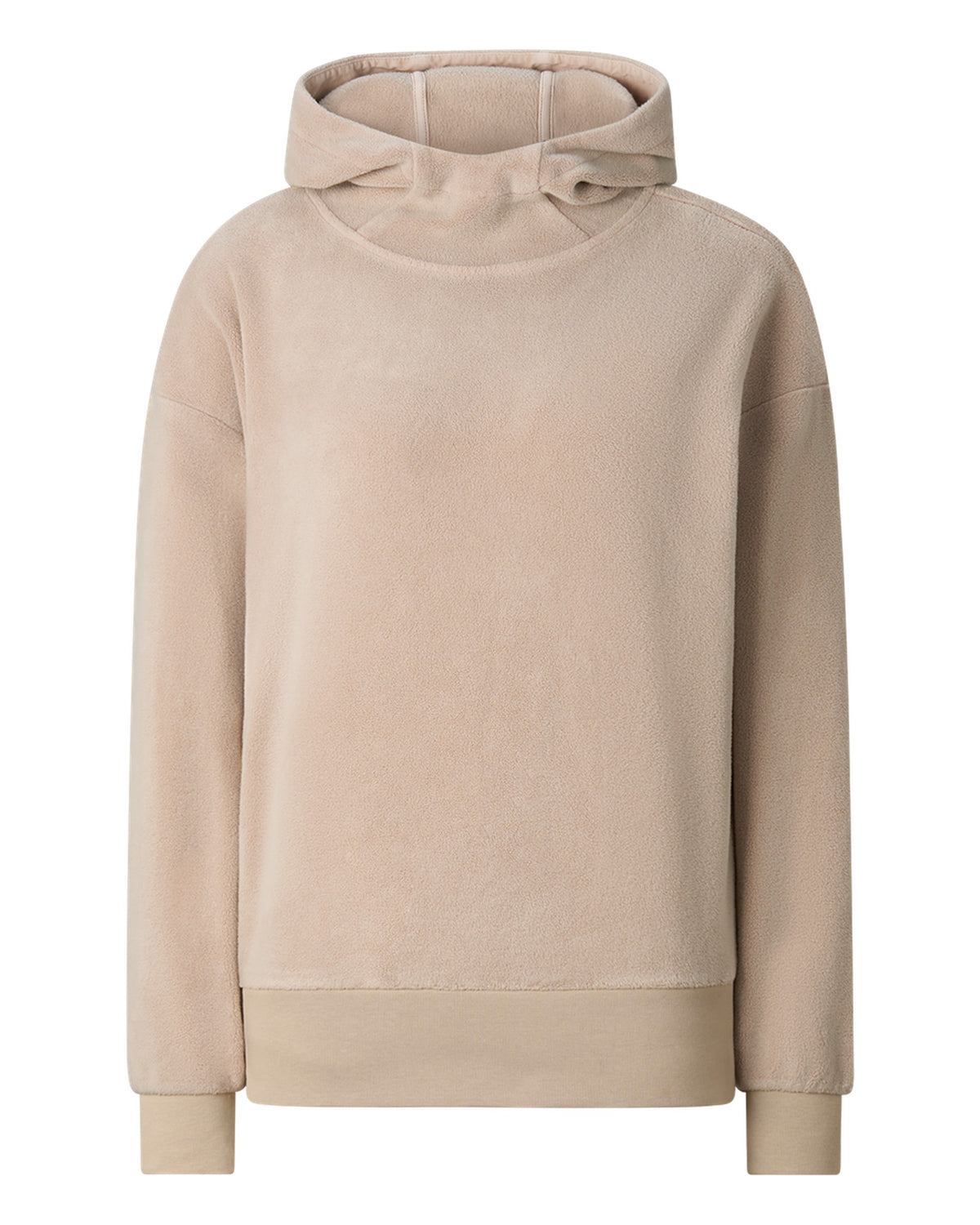 FIRE+ICE IVA Damen-Midlayer-Hoodie beige Bild 1