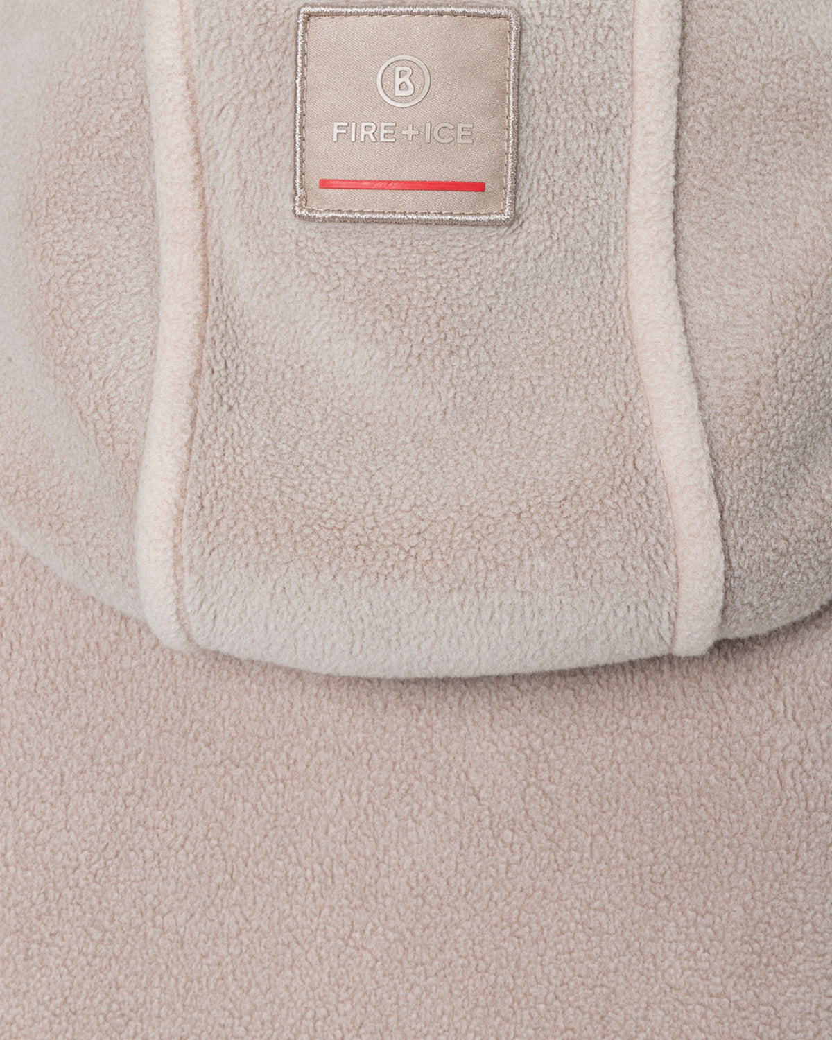 FIRE+ICE IVA Damen-Midlayer-Hoodie beige Bild 3