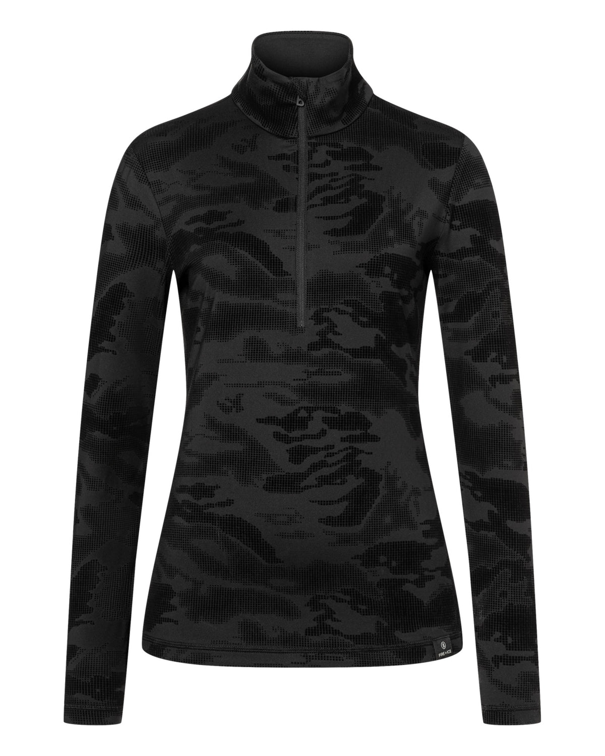 FIRE+ICE MARGO2 Damen-Langarmshirt schwarz Bild 1