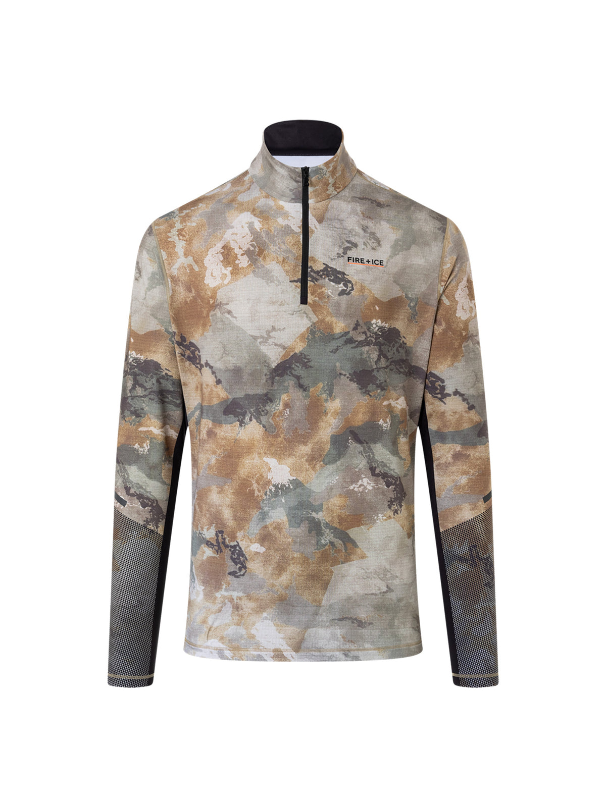 Fire+Ice Pascal Baselayer Herren orange/grau Bild 4