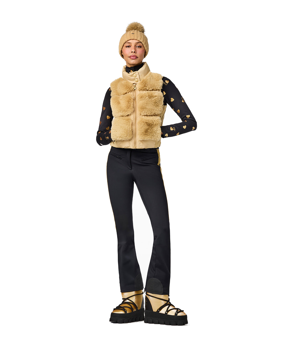 Goldbergh CHIC Damen-Weste schwarz Bild 15