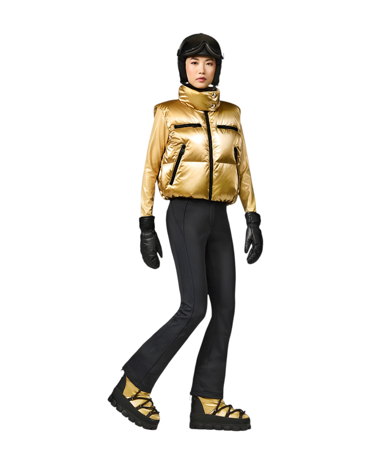 Goldbergh ÉCLAT Damen-Weste schwarz Bild 6