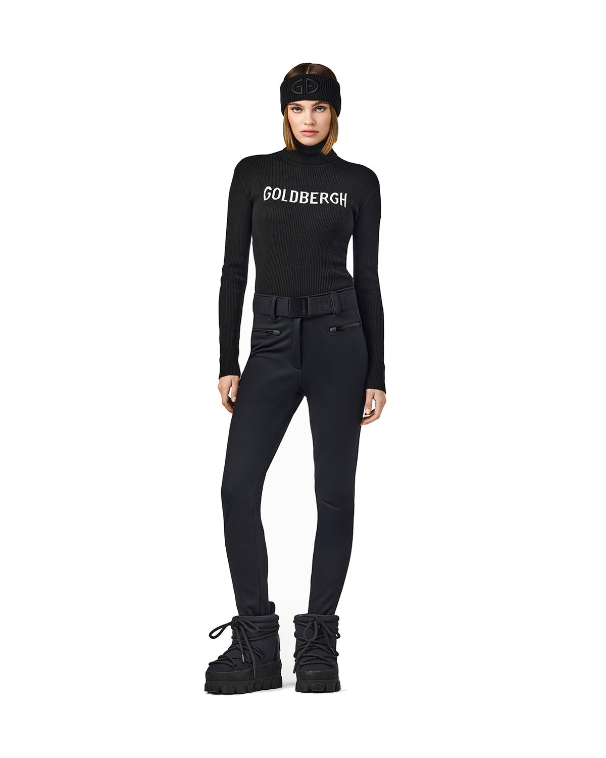 Goldbergh FIRA Damen-Rollkragenpullover schwarz Bild 3