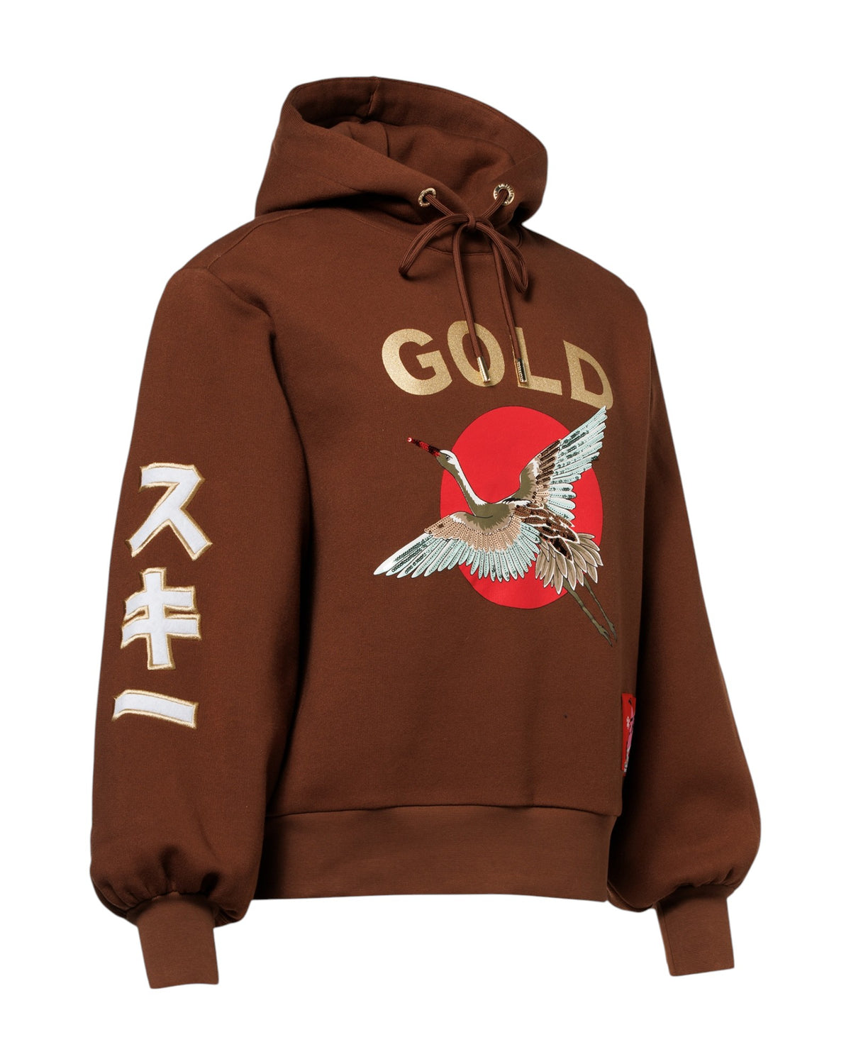 Goldbergh TOBU Damen-Kapuzenpullover dunkelbraun Bild 3