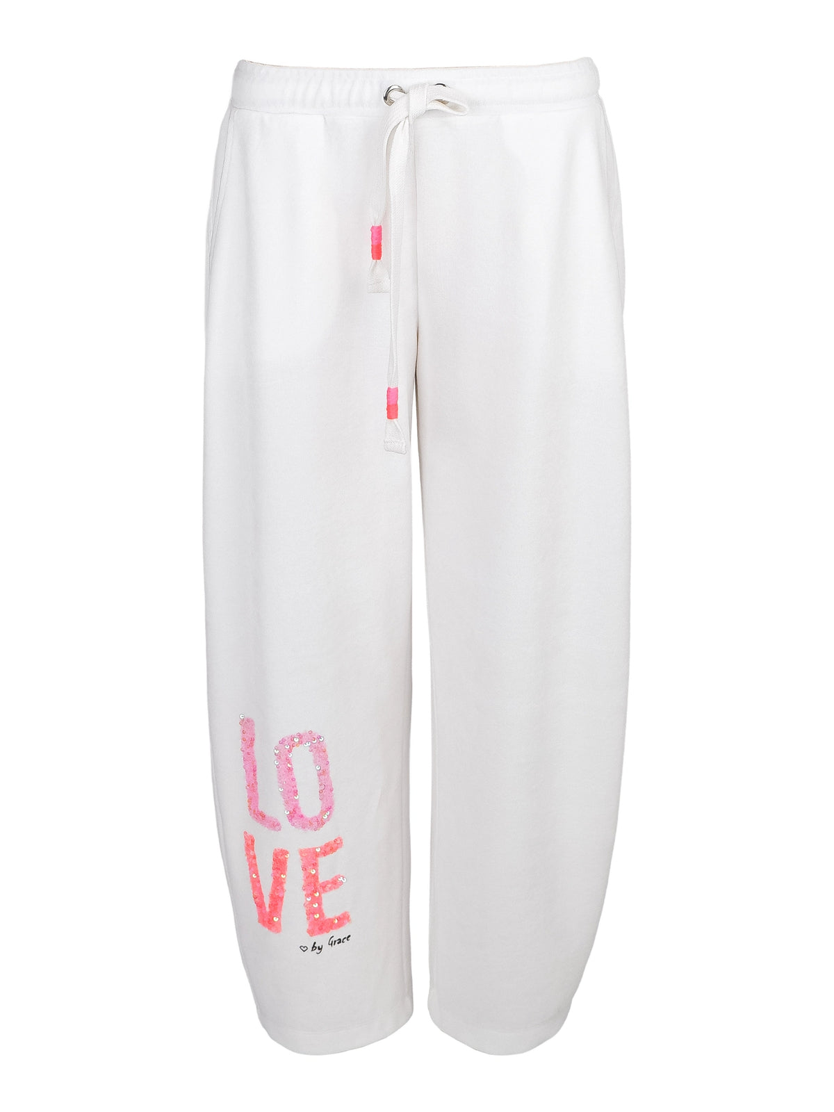 Grace Nickihose mit Pailletten Hose Damen weiss Bild 1