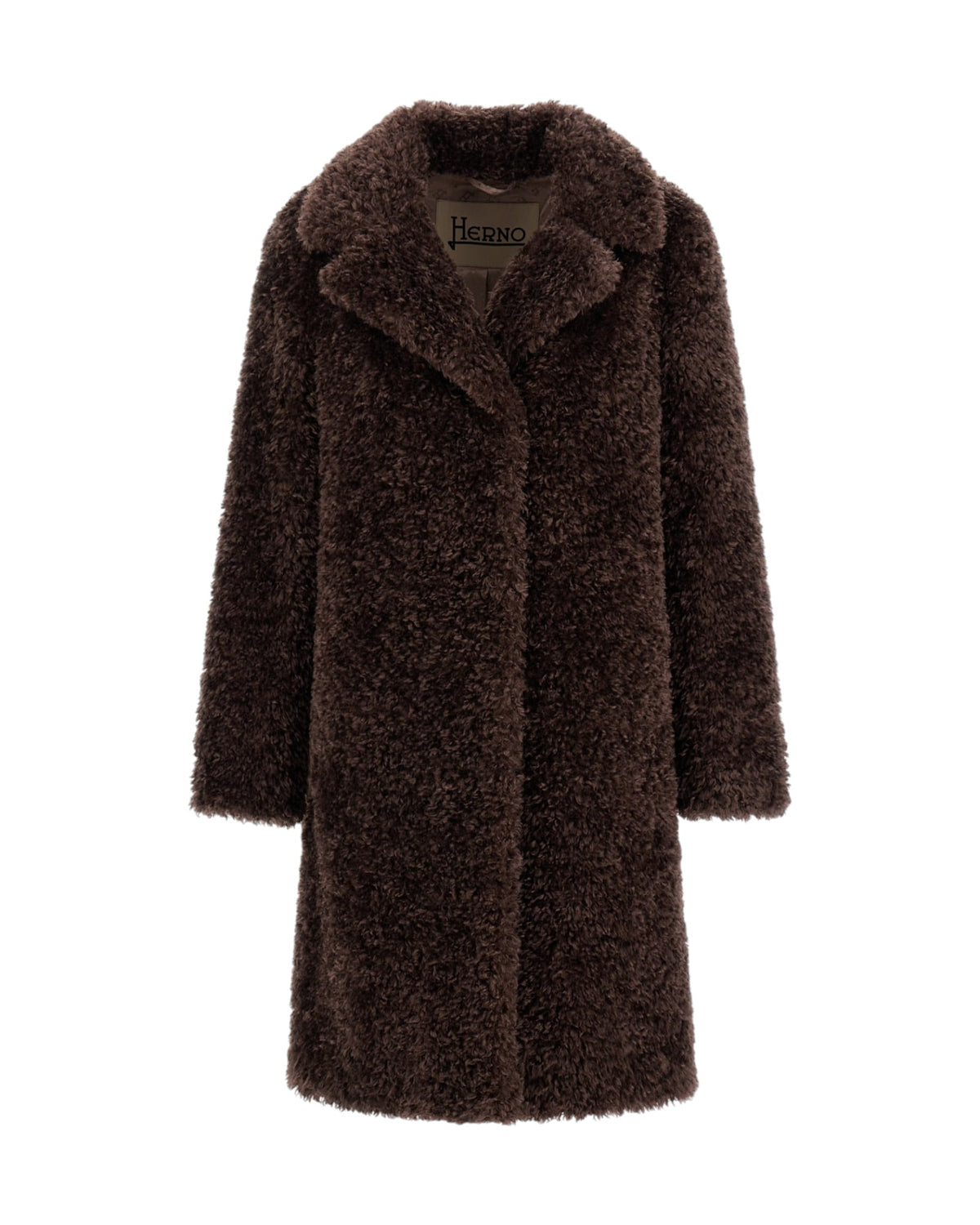 Herno Curly Kunstfell Damen-Kurzmantel - Herno - MEINFREUDENHAUS