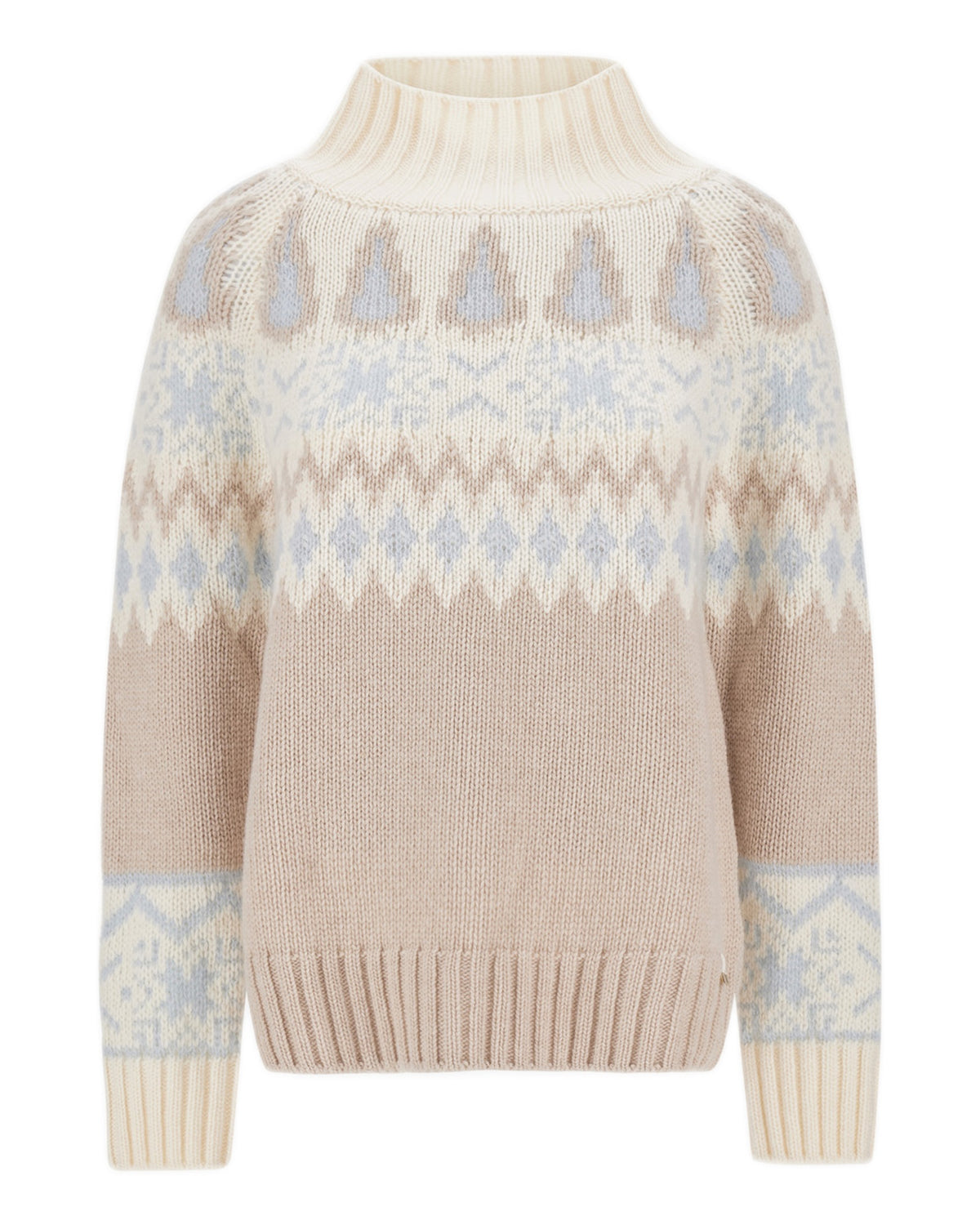 Herno Damen-Strickpullover Off-White Bild 1