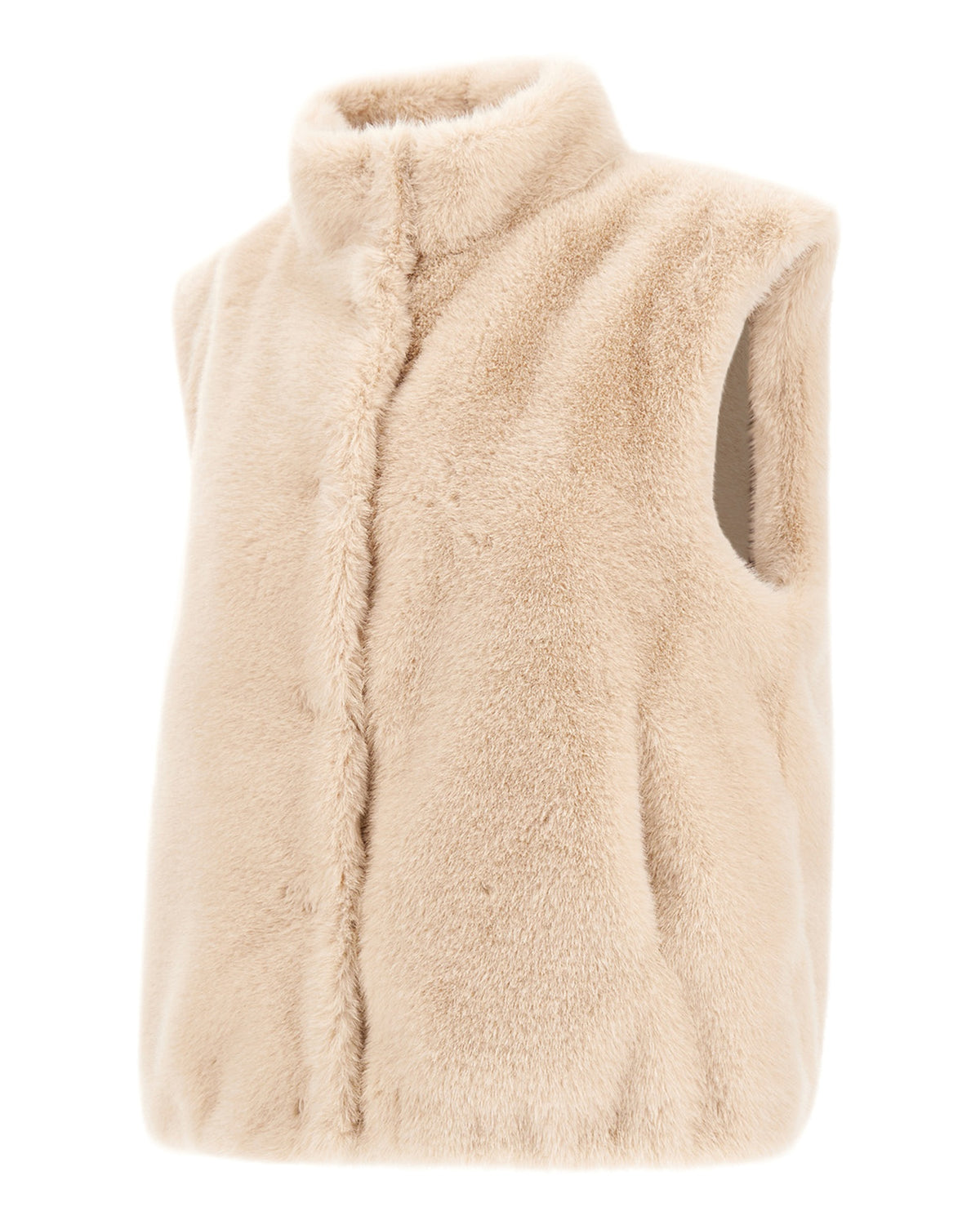 Herno Damen-Teddyweste Off-White Bild 3