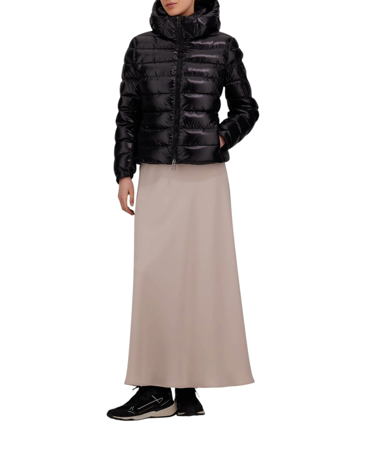 Herno Glanznylon Damen-Daunenjacke mit Kapuze - Herno - MEINFREUDENHAUS