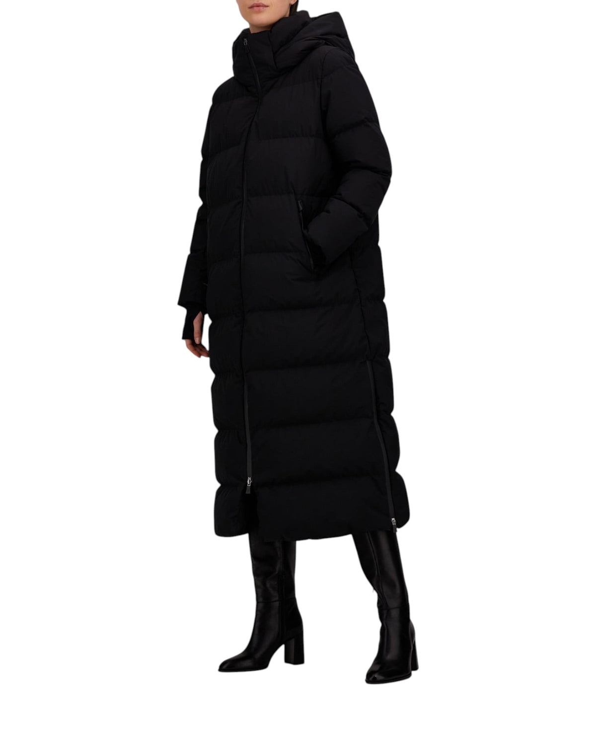 Herno Windstopper Damen-Daunenmantel mit Kapuze - Herno - MEINFREUDENHAUS