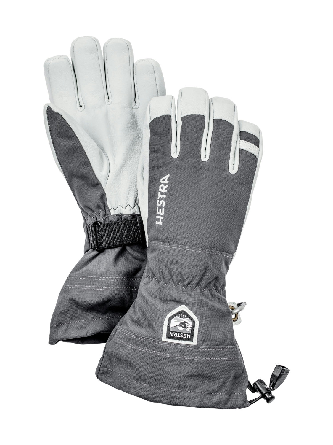 Handschuh ARMY Leather Heli Ski orange Bild 4