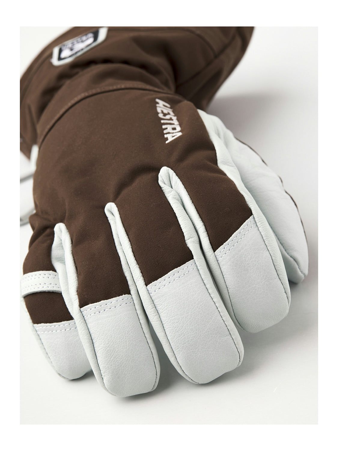 Handschuh ARMY Leather Heli Ski orange Bild 6