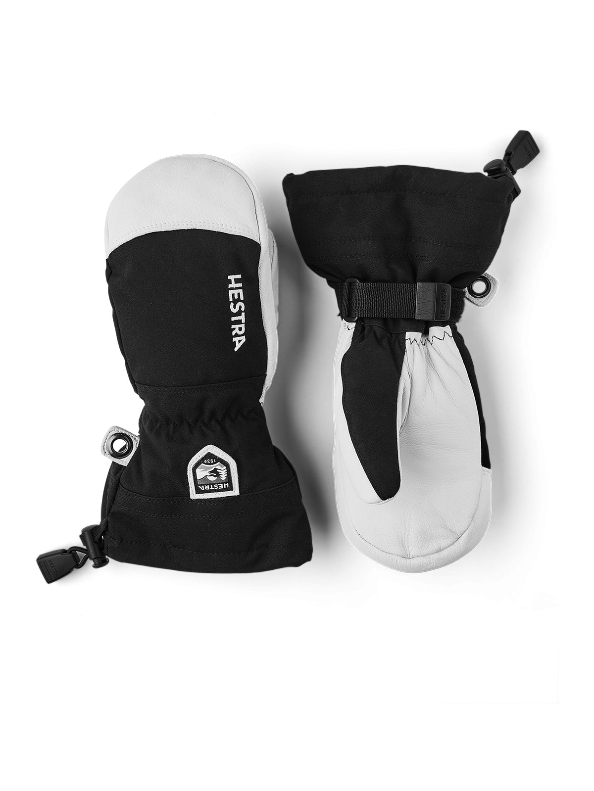 Army Leather Heli Mitten - Hestra - MEINFREUDENHAUS