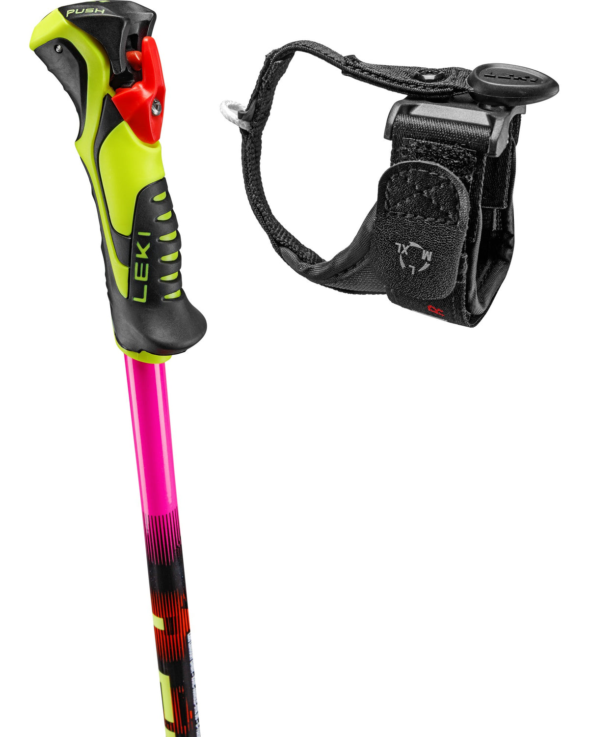 LEKI WCR EVO LITE SL TR Junioren-Slalomstöcke pink Bild 4