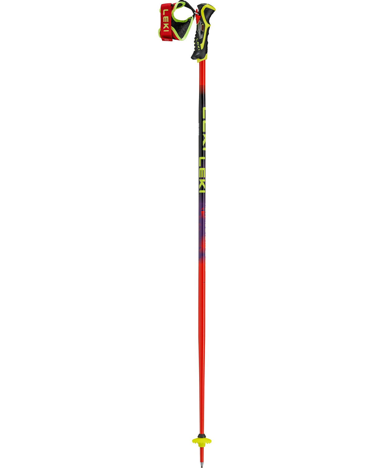 LEKI WCR PRO LITE SL TR Unisex-Slalomstöcke schwarz/rot Bild 1