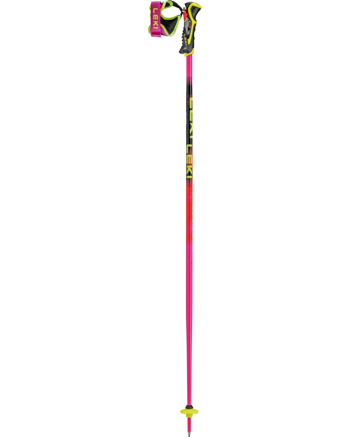 LEKI WCR PRO LITE SL TR Unisex-Slalomstöcke schwarz/rot Bild 8