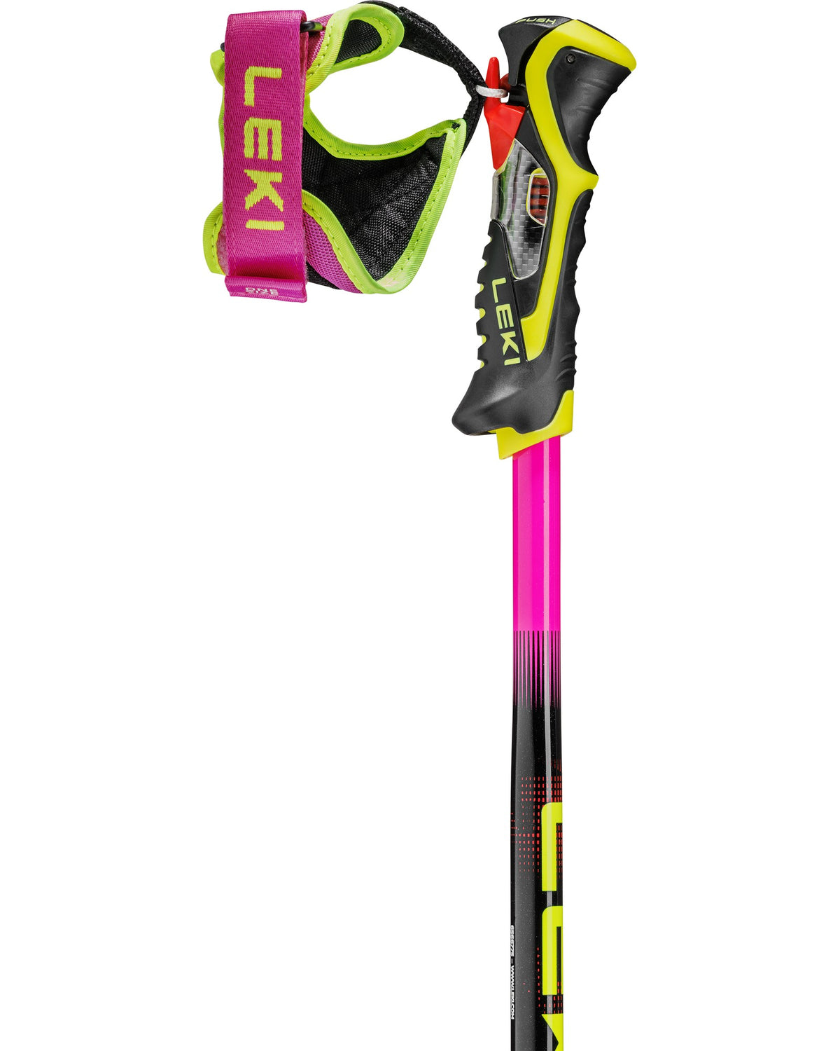 LEKI WCR PRO LITE SL TR Unisex-Slalomstöcke schwarz/rot Bild 11