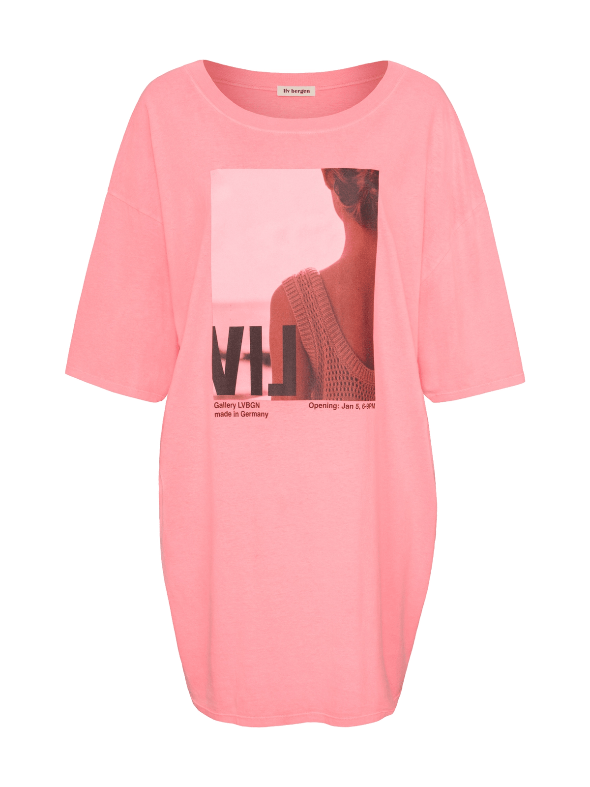 Liv Bergen Kleid Photo Damen rosa coralle Bild 1