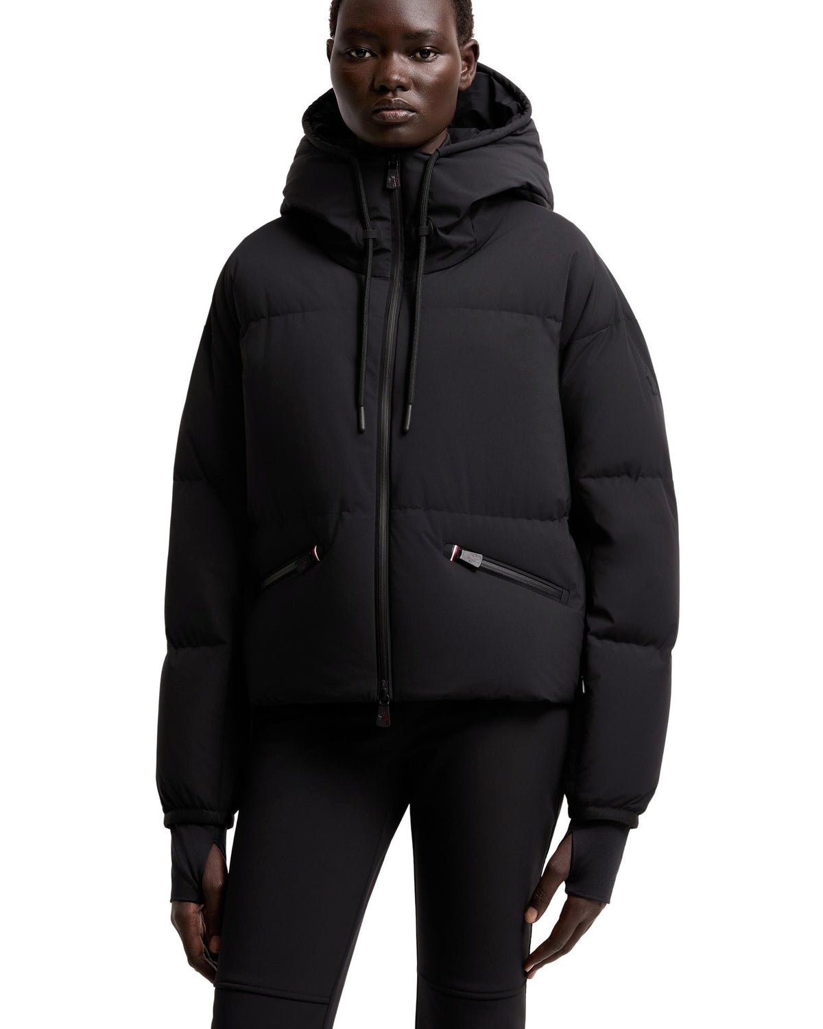 Moncler ALLESAZ Damen-Skijacke olivgrün Bild 13