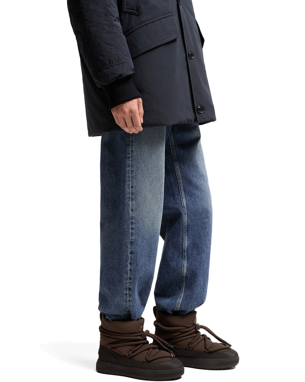 Moncler ALTIVE MID Herren-Schneestiefel Olivgrün Bild 9