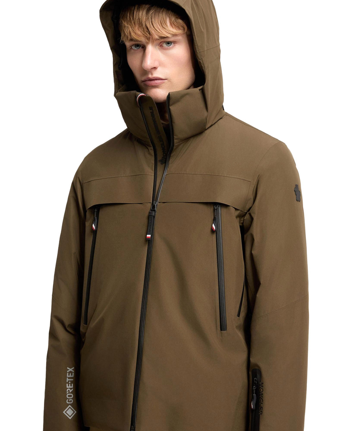 Moncler BALMHORN Herren-Skijacke olive Bild 6