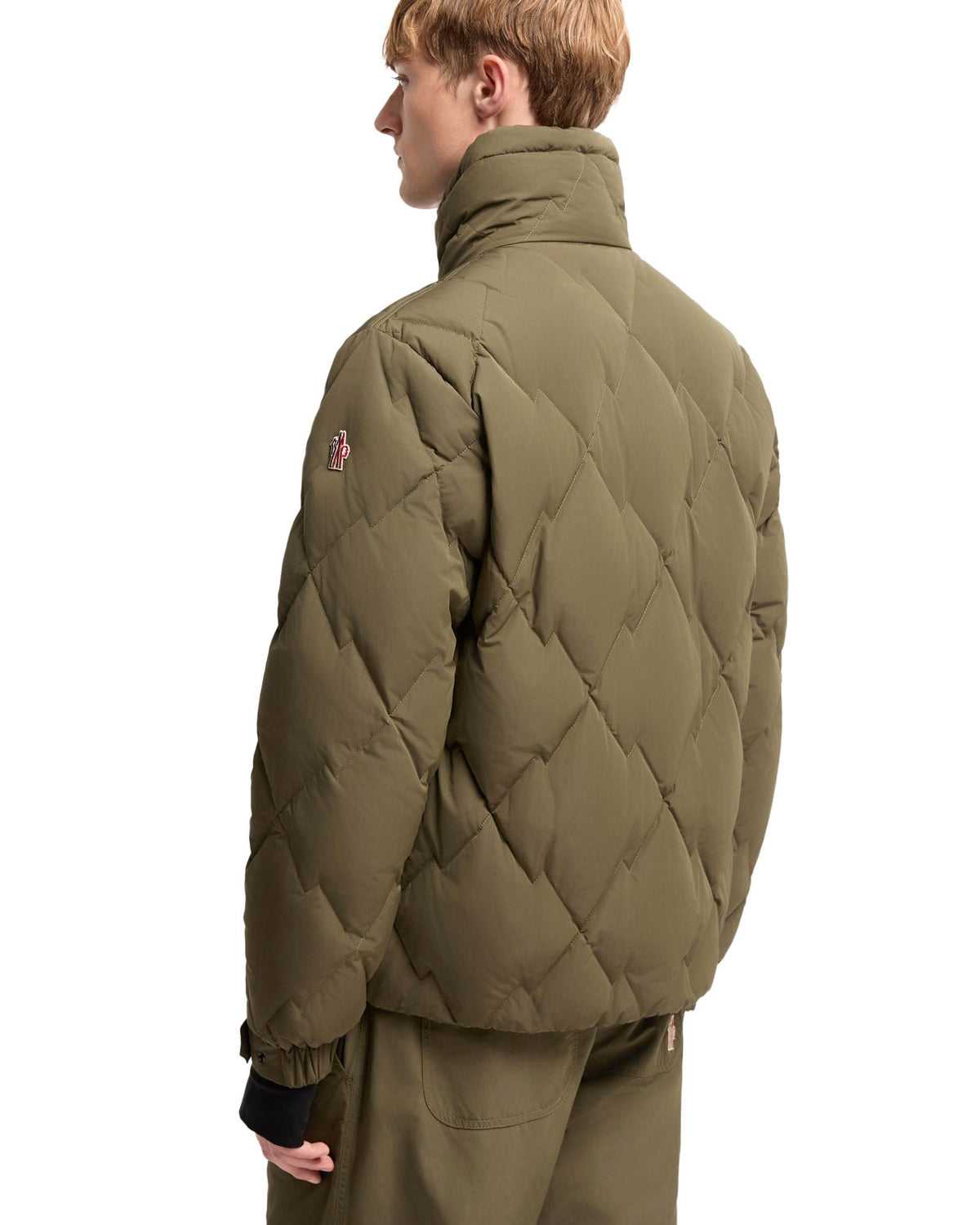 Moncler BRAMANS Herren-Daunenjacke olive Bild 5