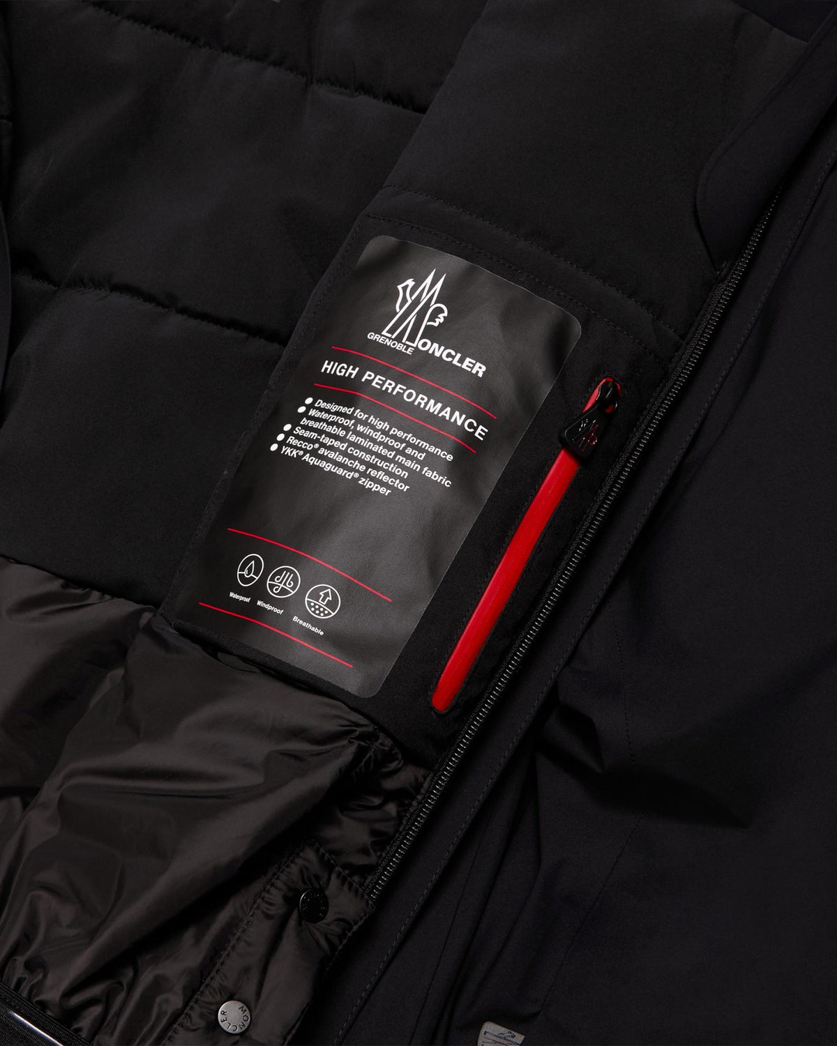 Moncler DANSES Damen-Skijacke schwarz Bild 8