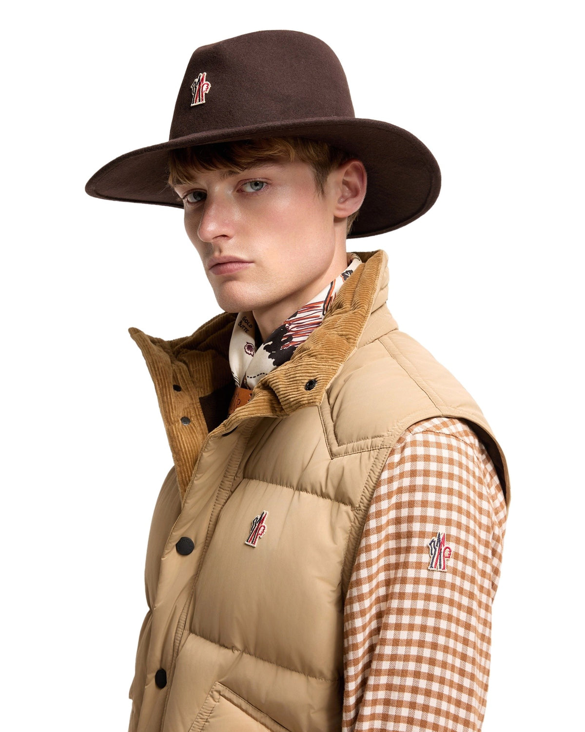 Moncler EVANS Herren-Daunenweste Beige Bild 3