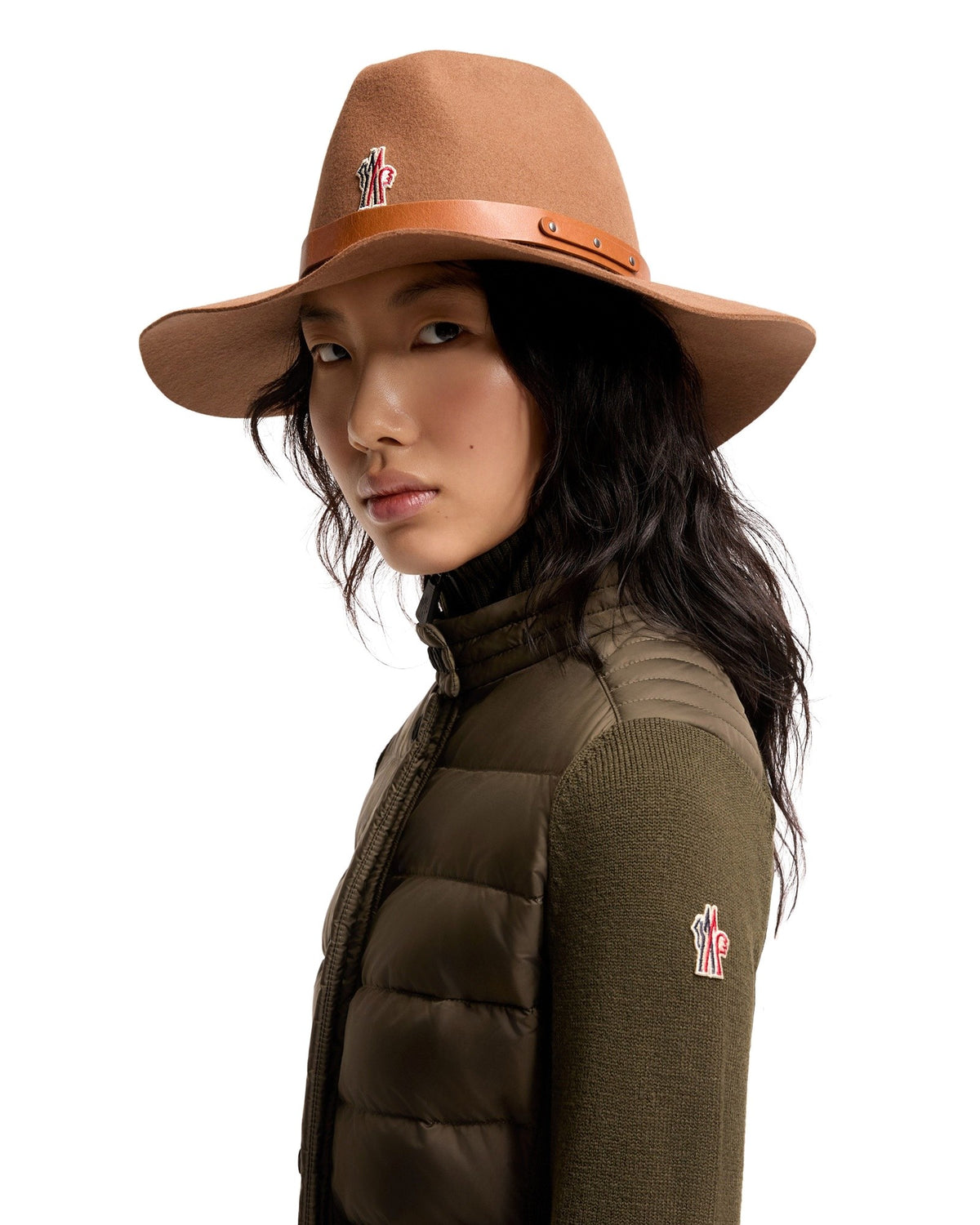 Moncler GRENOBLE Damen-Daunenstrickjacke Beige Bild 9