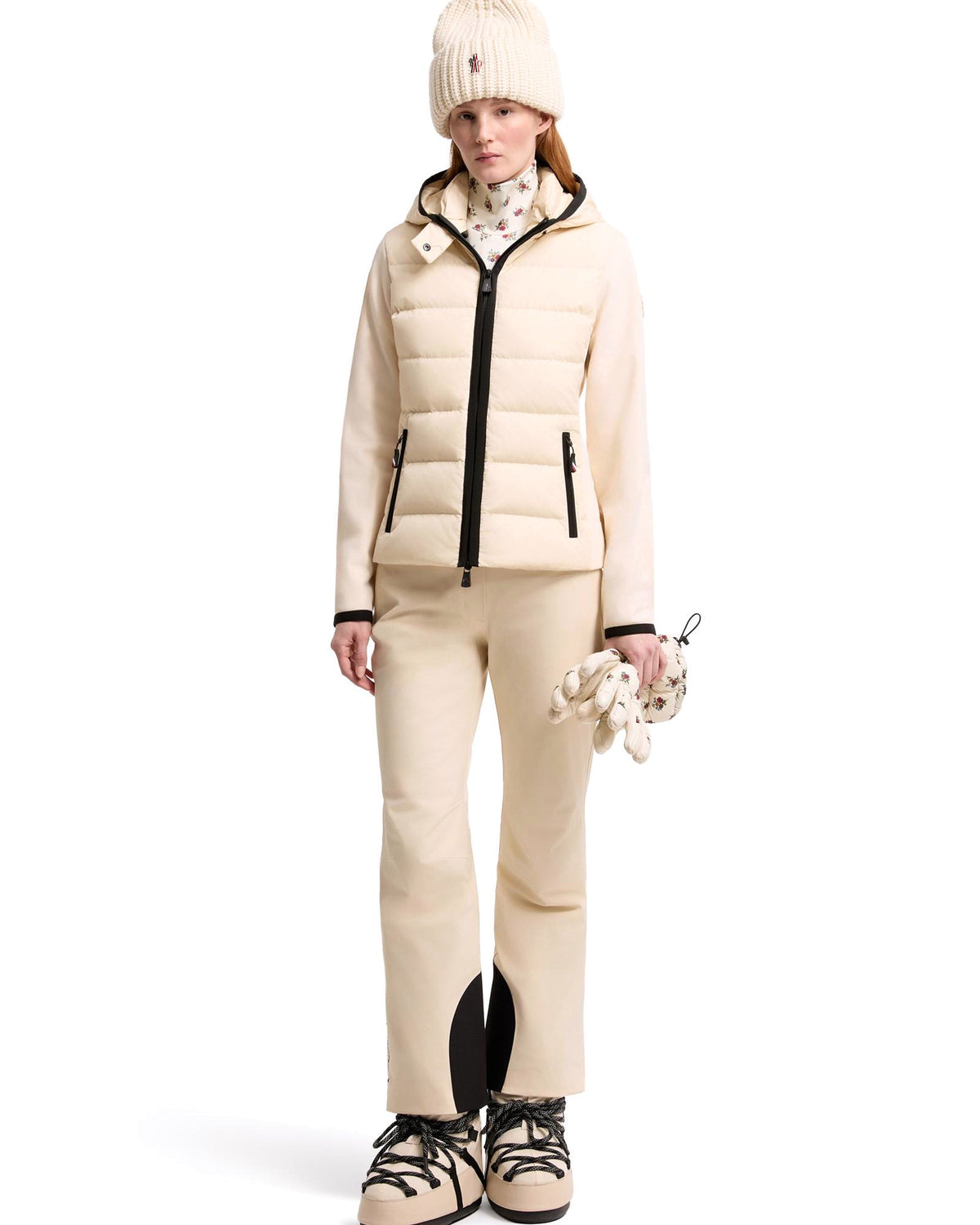 Moncler GRENOBLE Damen-Midlayerjacke elfenbein Bild 2