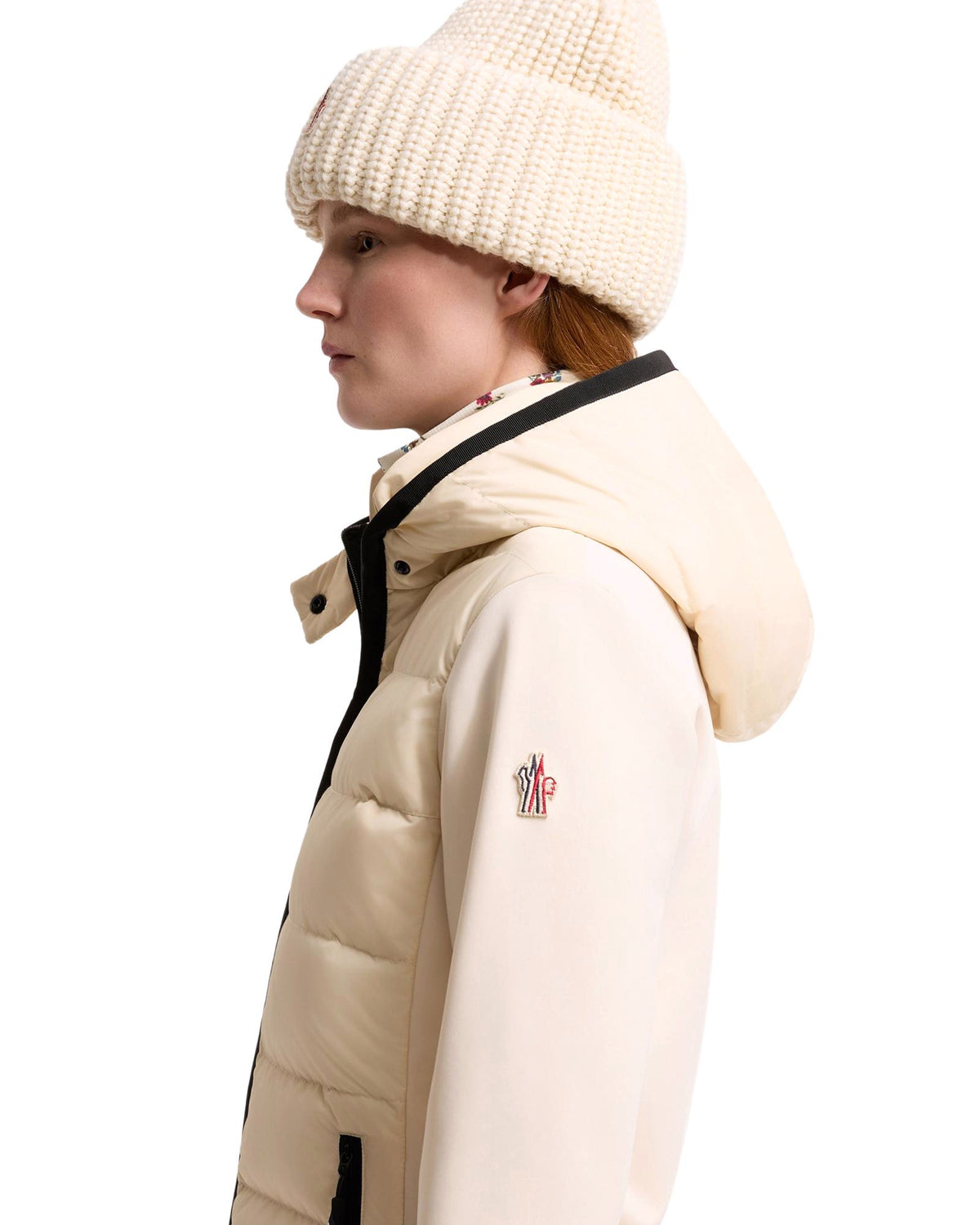 Moncler GRENOBLE Damen-Midlayerjacke elfenbein Bild 3