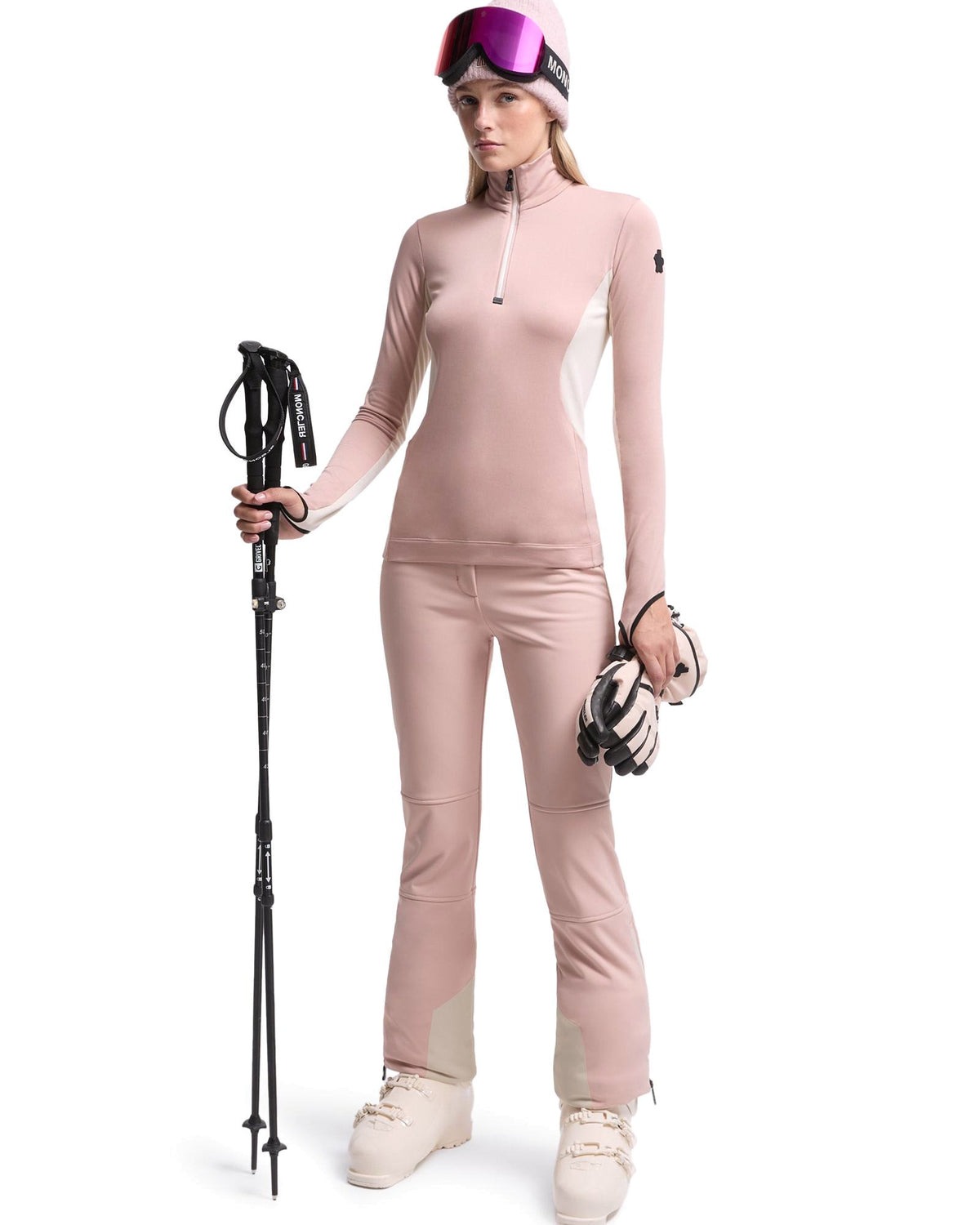 Moncler GRENOBLE Damen-Polartec-Baselayer schwarz Bild 11