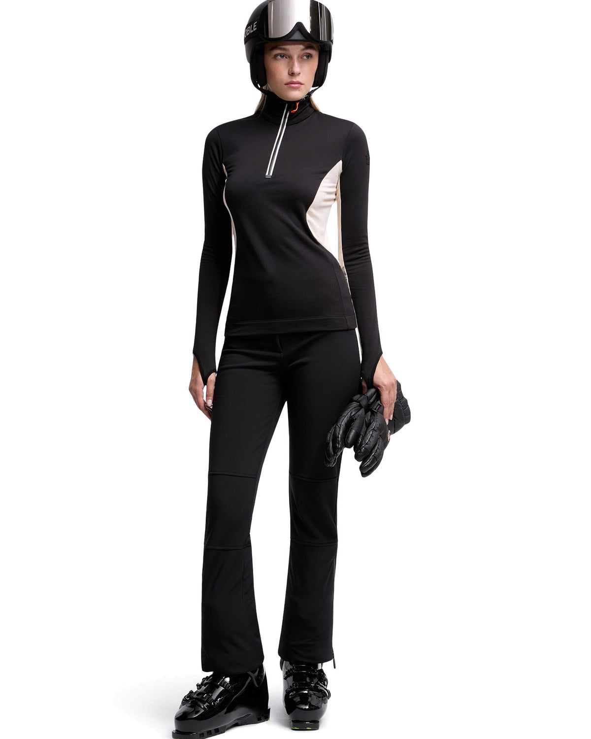 Moncler GRENOBLE Damen-Polartec-Baselayer schwarz Bild 3