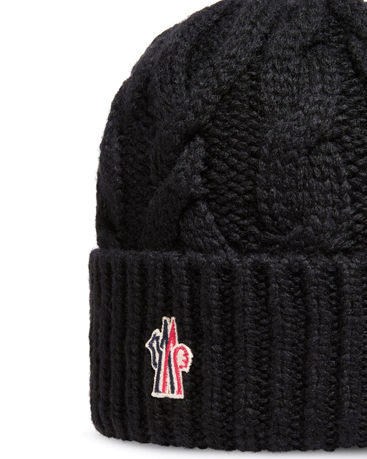 Moncler GRENOBLE Damen-Zopfstrickmütze - Moncler - MEINFREUDENHAUS