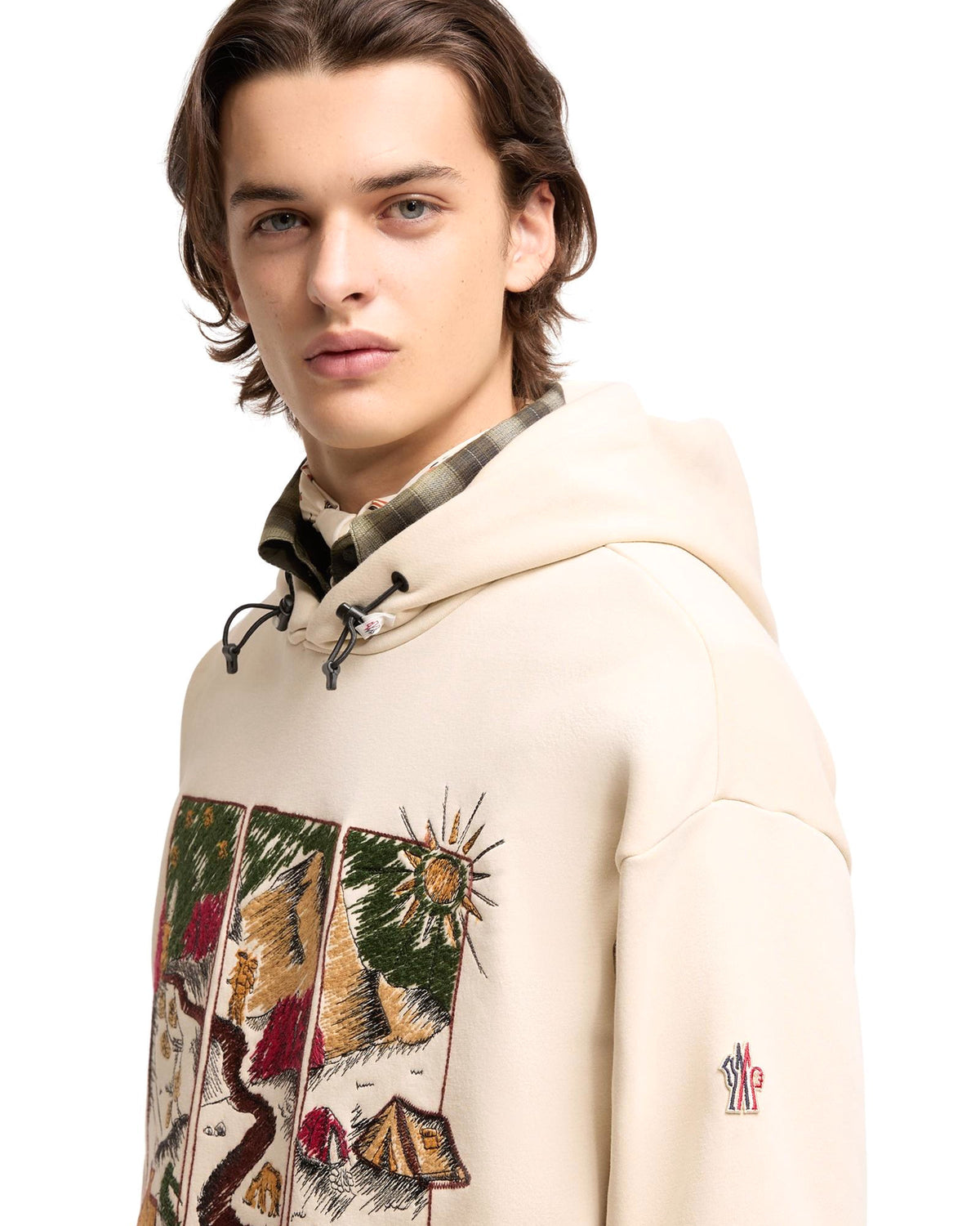 Moncler GRENOBLE Herren-Hoodie natur Bild 2