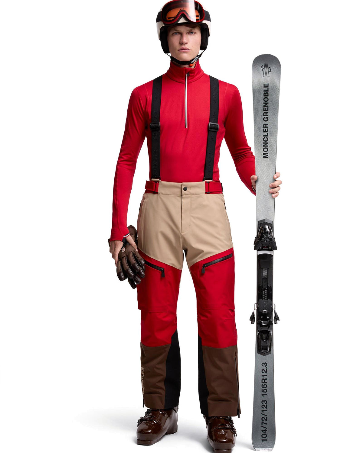 Moncler GRENOBLE Herren-Polartec-Baselayer natur Bild 8
