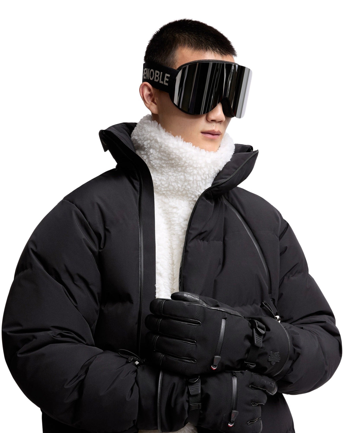 Moncler GRENOBLE Herren-Skihandschuhe Schwarz Bild 2