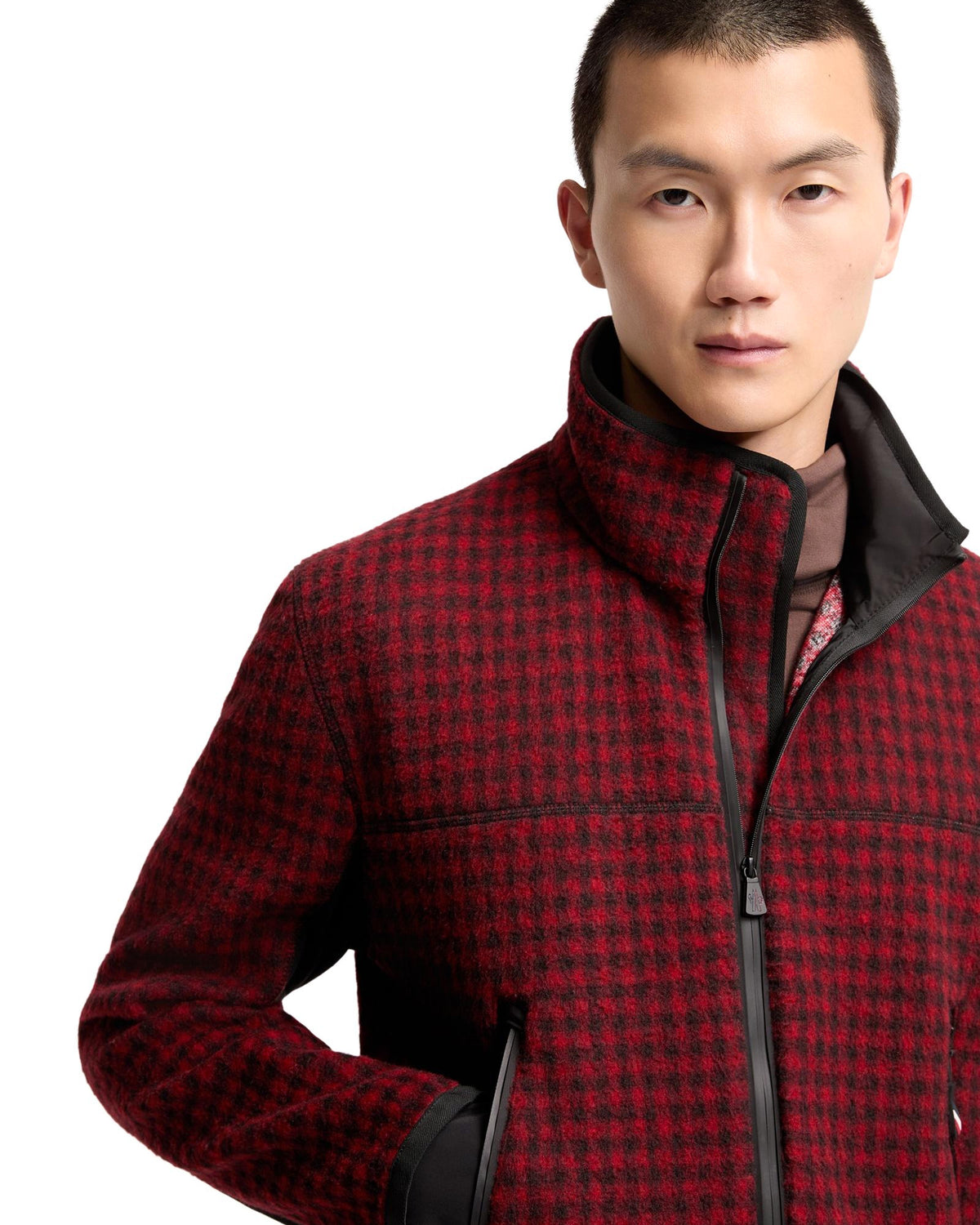 Moncler GRENOBLE Herren-Woll-Midlayer - Moncler - MEINFREUDENHAUS