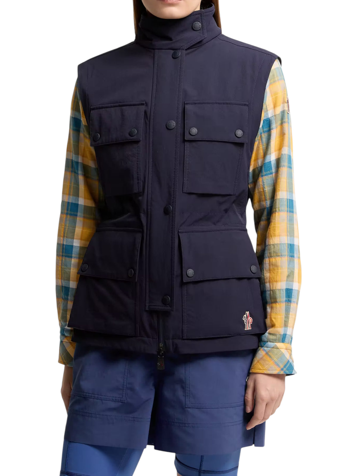 Moncler Grenoble Mathes 2-in-1 Feldjacke Hardshell-Jacke Damen dunkelblau dunkelblau Bild 6