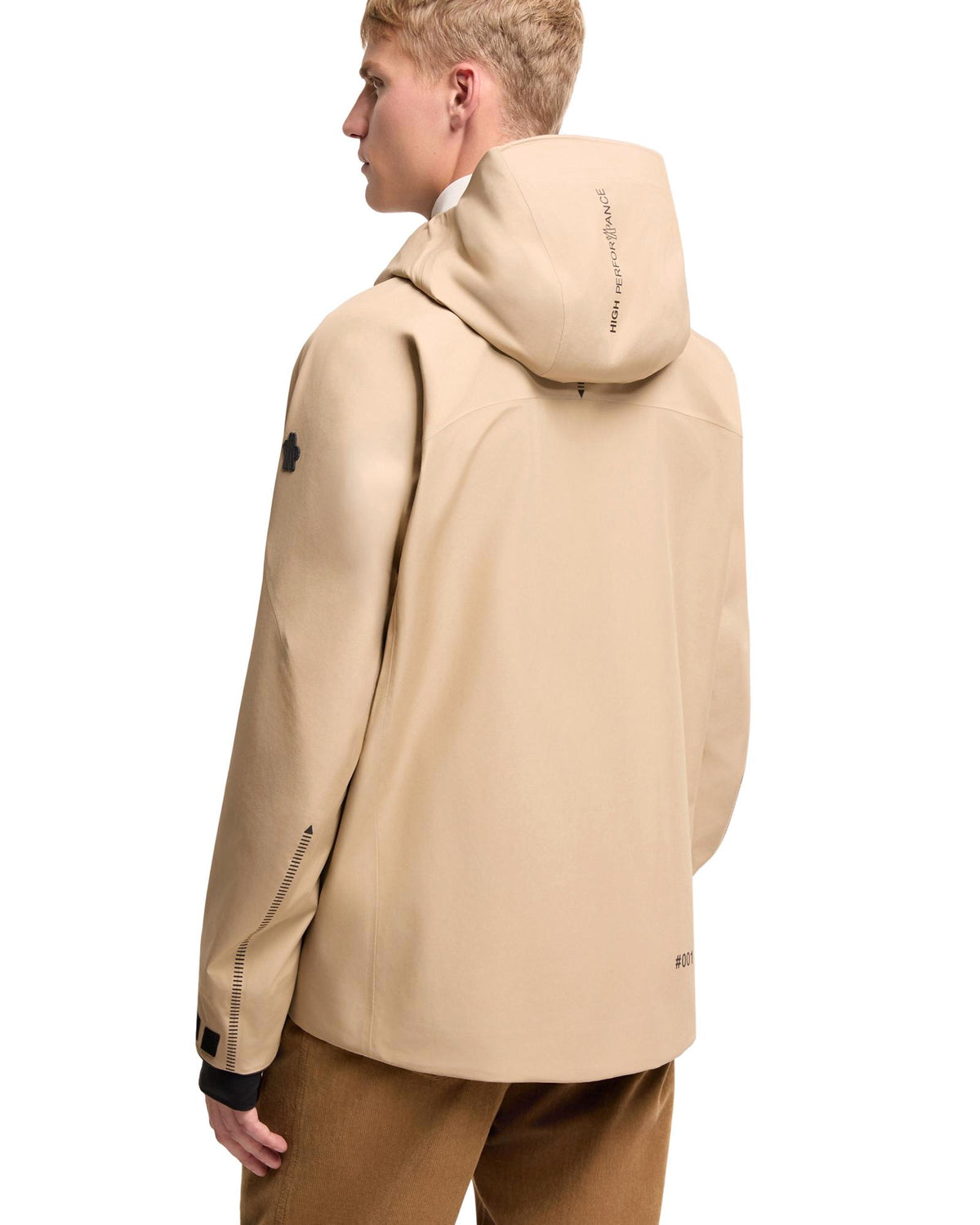 Moncler HINTERBURGS Herren-Skijacke beige Bild 6