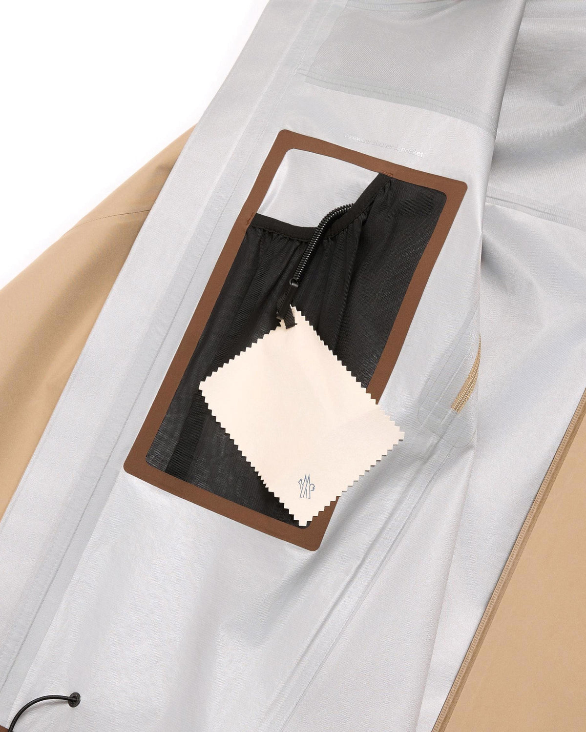 Moncler HINTERBURGS Herren-Skijacke beige Bild 9