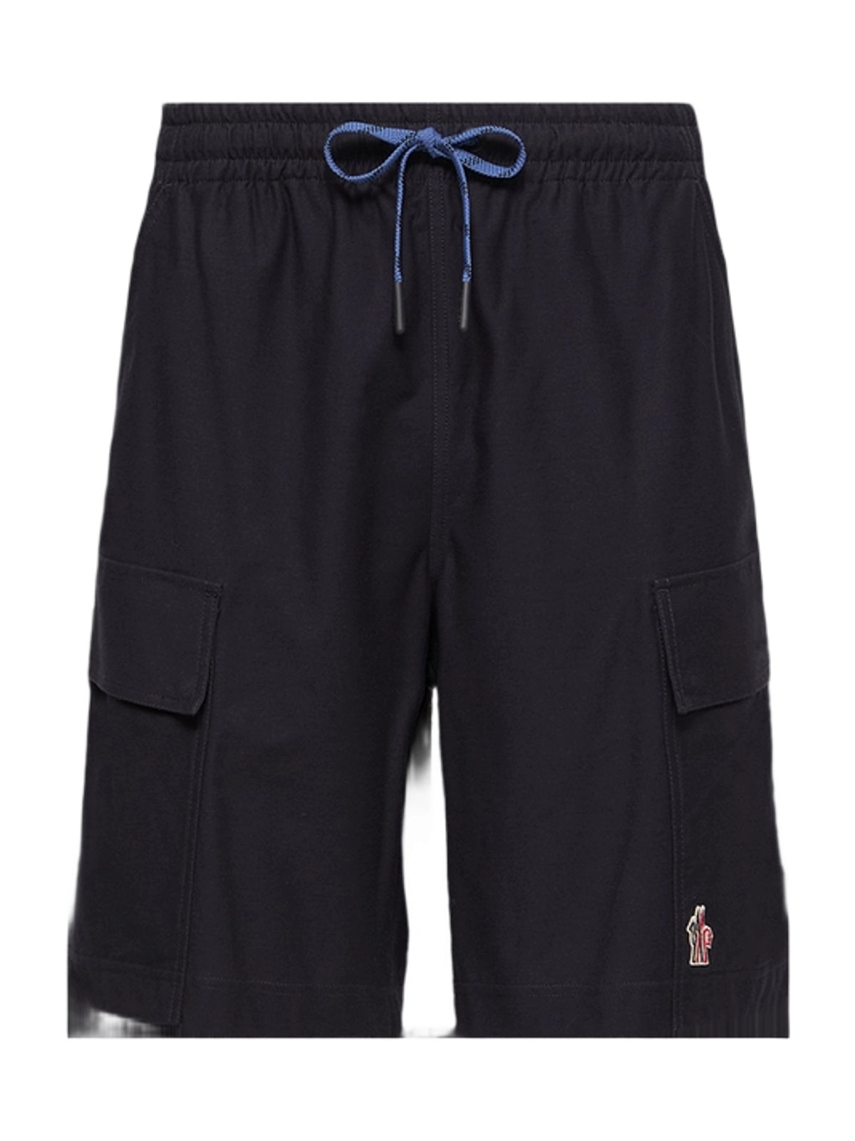 Moncler Logo Patch Shorts Herren dunkelblau dunkelblau Bild 2