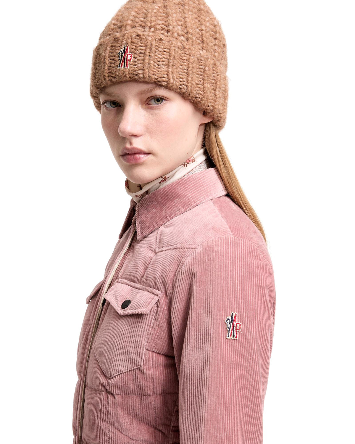 Moncler NANGY Damen-Daunenhemdjacke pink Bild 2