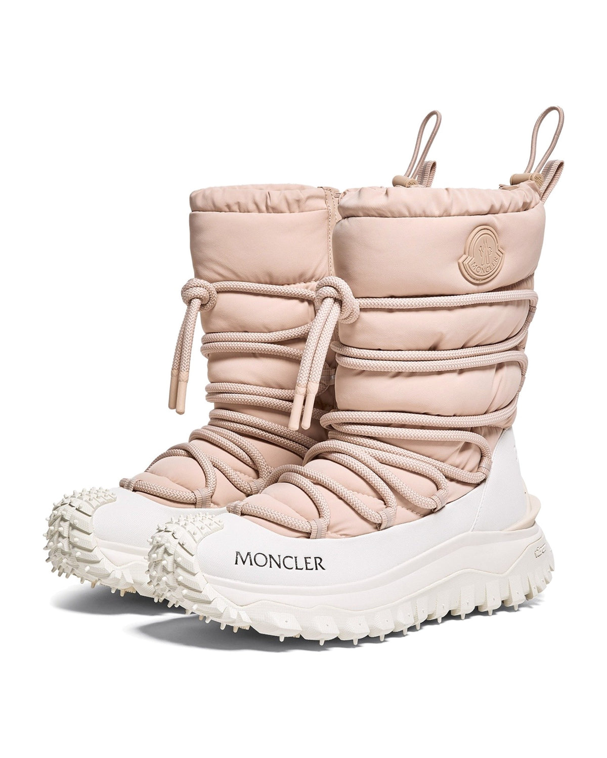 Moncler TRAILGRIP APRES HIGH Damen-Stiefel Naturbeige Bild 4