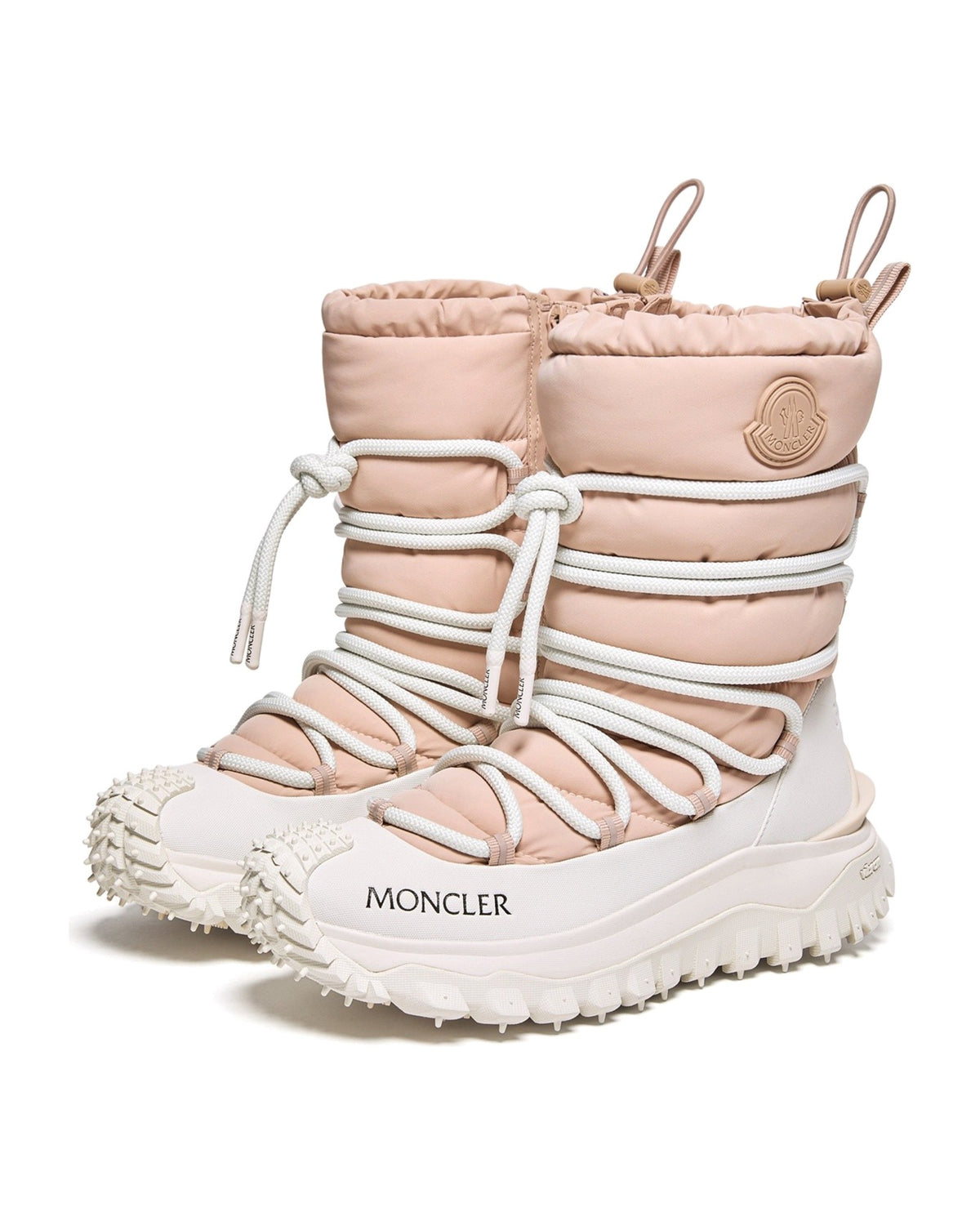 Moncler TRAILGRIP APRES HIGH Damen-Stiefel Naturbeige Bild 5