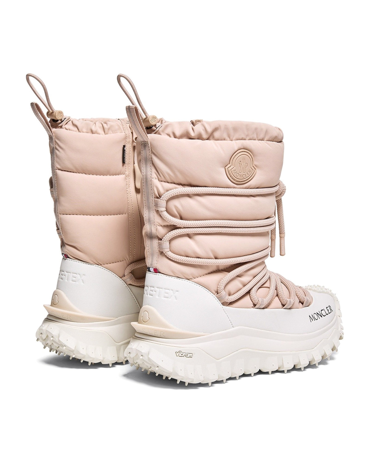 Moncler TRAILGRIP APRES HIGH Damen-Stiefel Naturbeige Bild 6